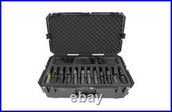 SKB 3i-3016-10B-M iSeries Multi 12 Handgun Case in Black