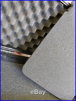 SKB SPORTS Hand Gun Case w Hard Shell + Pressure Relief Valve + Inner Foam