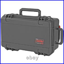 SKB Sports iSeries Six pistol case, Polypropylene Copolymer Resin, Black