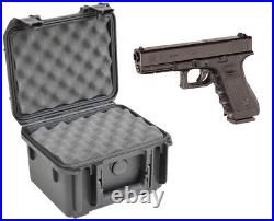 SKB Waterproof Plastic Gun Case For Glock 17 18 19 26 34 Semi Auto 9Mm Handgun