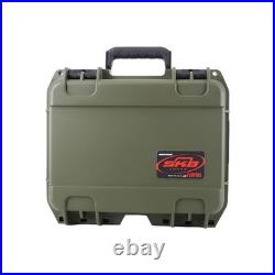 SKB iSeries 12x9x4 OD Green Handgun Case with Foam (3i-1209-4M-L)