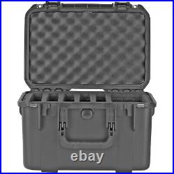 SKB iSeries 1610-10 Five Handgun Case 16 L x 10 W x 10 D Black 3I-1610-10B-M SKB iSeries 1610-10 Five Handgun Case 16 L x 10 W x 10 D Black 3I-1610-10B-M