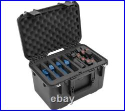 SKB iSeries 1610-10 Four Handgun Case Black