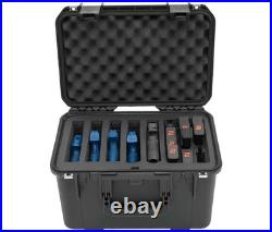 SKB iSeries 1610-10 Four Handgun Case Black