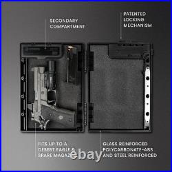 STOPBOX Gun Safe Alternative Tactical Handgun Storage, Instant Access Porta