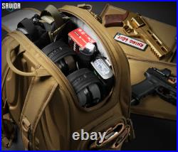 Savior Equipment BP-CPSEMA-WS-TN Compact S. E. M. A. Pistol Backpack Dark FDE