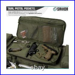 Savior Equipment Urban Warfare Tactical Double Long Gun Bag Case Backpack withP