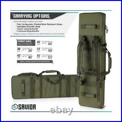 Savior Equipment Urban Warfare Tactical Double Long Gun Bag Case Backpack withP