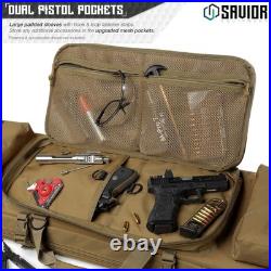 Savior Tactical Double Rifle Bag Concealed Backpack Straps#