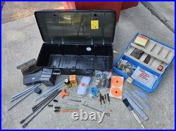 Shooter's Accessory Box A-760 Case-Gard + Cleaning Items + Small Case +++ Etc