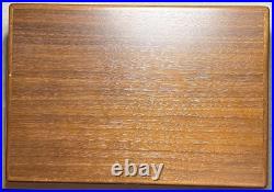 Sig 125 Jahre Presentation/Collector Gun Case, Mahogany, Plexi Glass withKey