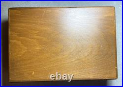 Sig 125 Jahre Presentation/Collector Gun Case, Mahogany, Plexi Glass withKey