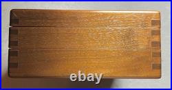 Sig 125 Jahre Presentation/Collector Gun Case, Mahogany, Plexi Glass withKey