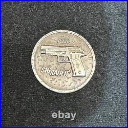 Sig Sauer Legion Thermal Storage Case Original P220 Pistol SAO Challenge Coin