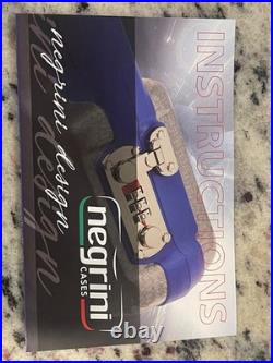 Sig Sauer NEGRINI Custom Works Factory OEM Case RARE Velvet Lined Lockable NEW