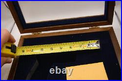 Sig Sauer P220 NRA Enforcement Wood Display Case Mint Key Pistol not returnable