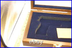Sig Sauer P220 NRA Enforcement Wood Display Case Mint Key Pistol not returnable