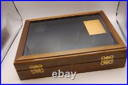 Sig Sauer P220 NRA Enforcement Wood Display Case Mint Key Pistol not returnable