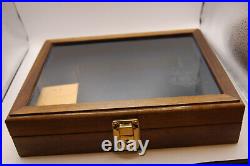 Sig Sauer P220 NRA Enforcement Wood Display Case Mint Key Pistol not returnable