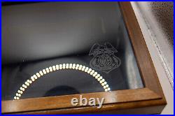 Sig Sauer P220 NRA Enforcement Wood Display Case Mint Key Pistol not returnable