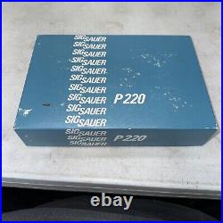 Sig Sauer P220 box Vintage Good Foam 1988 Model