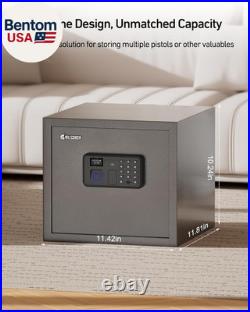Smart Gun Safe for Multiple Pistols Automatic Lock Safe Box with LCD Display/V