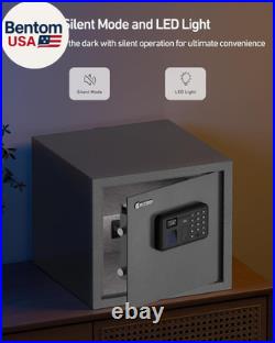 Smart Gun Safe for Multiple Pistols Automatic Lock Safe Box with LCD Display/V