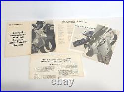Smith & Wesson 559 Factory Original Genuine Revolver Box, Packaging And Brochure