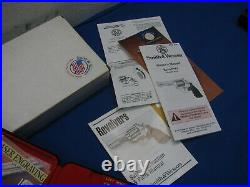Smith & Wesson Air Lite 340 Sc Revolver Box Case all Paperwork S&W Box
