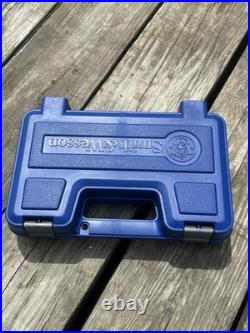 Smith & Wesson M&P 45 series OEM Blue Case With Lock Keys Lot Of 4! All 4