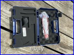 Smith & Wesson M&P 45 series OEM Blue Case With Lock Keys Lot Of 4! All 4