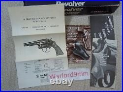 Smith & Wesson Model 10 Factory Cardboard Box With Manual 123527