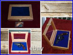 Smith & Wesson S&W Revolver or Pistol Presentation Case Wood Box Made to Order