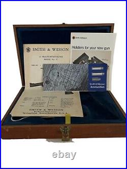Smith & Wesson S&W Wood Presentation Box Model 57.41 Magnum Revolver Paper Tool