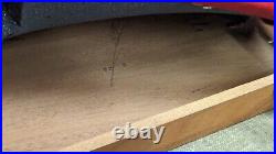 Smith & Wesson S&W style wood presentation case, hardwood, foam interior