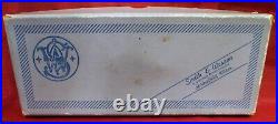 Smith & Wesson vintage 2-Piece silver cardboard box Smith & Wesson vintage 2-Piece silver cardboard box