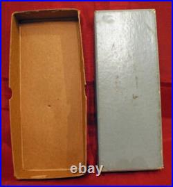 Smith & Wesson vintage 2-Piece silver cardboard box Smith & Wesson vintage 2-Piece silver cardboard box