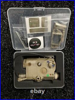 SomoGear PEQ 15 UHP PCB Potted with Green Laser & Tan Case NEWEST MODEL