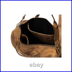 Springfield Armory Custom Leather Duffle/Overnight Bag New with tags
