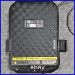 Springfield Armory Vaultek VLP10-SB Hard Pistol Case TSA Compliant Black. NO KEYS