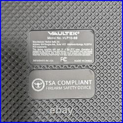 Springfield Armory Vaultek VLP10-SB Hard Pistol Case TSA Compliant Black. NO KEYS
