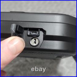 Springfield Armory Vaultek VLP10-SB Hard Pistol Case TSA Compliant Black. NO KEYS