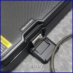 Springfield Armory Vaultek VLP10-SB Hard Pistol Case TSA Compliant Black. NO KEYS