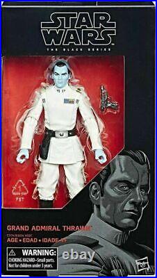 Star Wars The Black Series Wave 12 Grand Admiral Thrawn 6 inch Action Figure