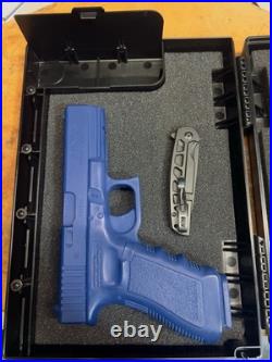 StopBox Pro Hard Pistol Case Combination Lock Made in USA Black SBH-1000