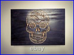 Sugar Skull Concealment Case Add a Personalized Engraving Perfect Gift Idea Sugar Skull Concealment Case Add a Personalized Engraving Perfect Gift Idea