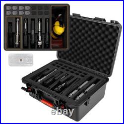 TIGERKING Pistol Case for Multi Handguns Waterproof Hard Shell Handgun Case