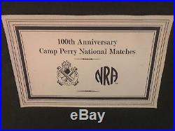 TKL NRA 100th Anniversary Camp Perry National Matches Leather Pistol Case 1911