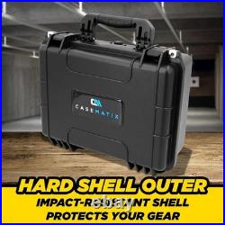 TSA Approved 3 Pistol Case 16 IPX7 Waterproof Handgun Case for 3 Handguns and