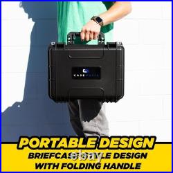 TSA Approved 3 Pistol Case 16 IPX7 Waterproof Handgun Case for 3 Handguns and